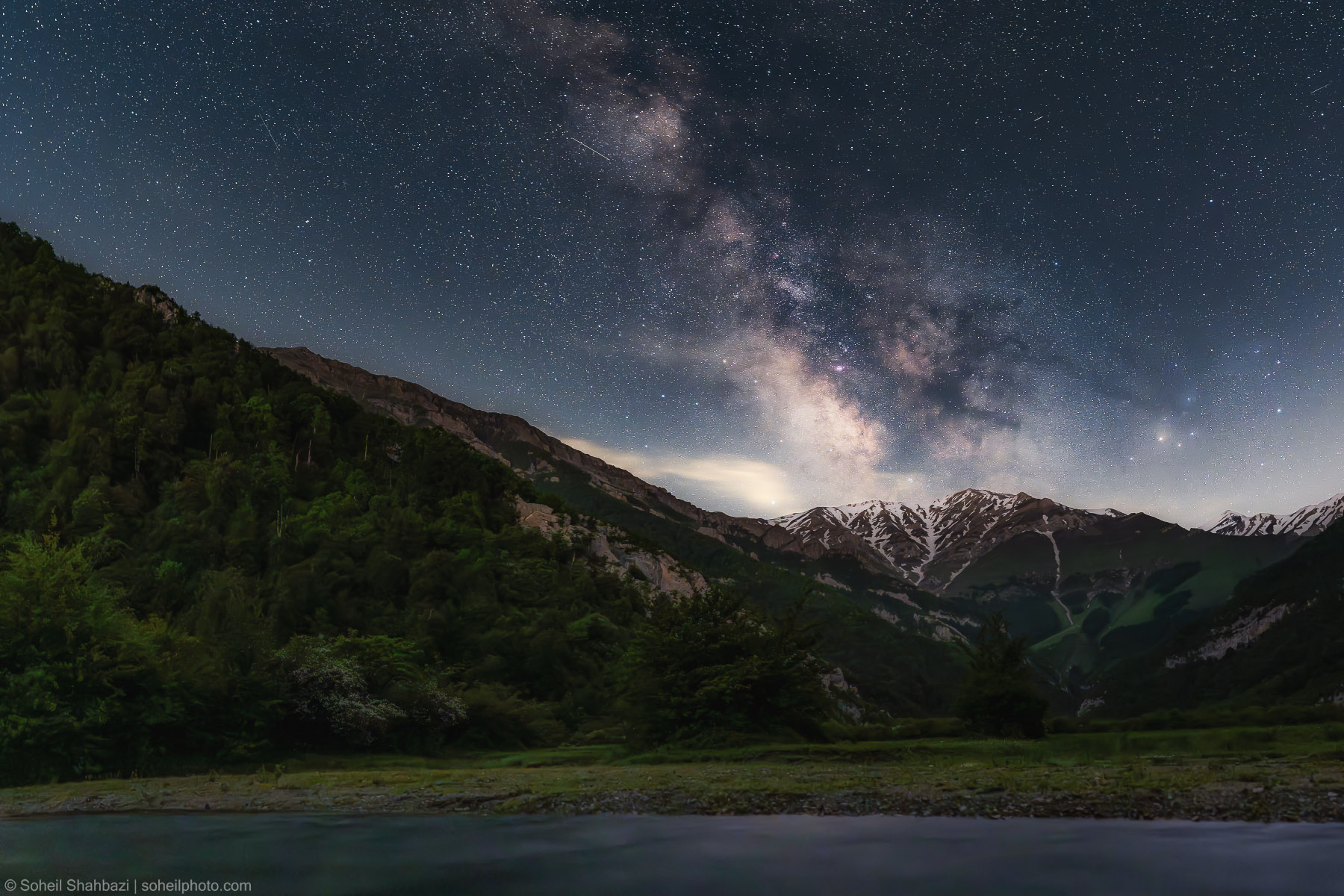Daryasar plain night