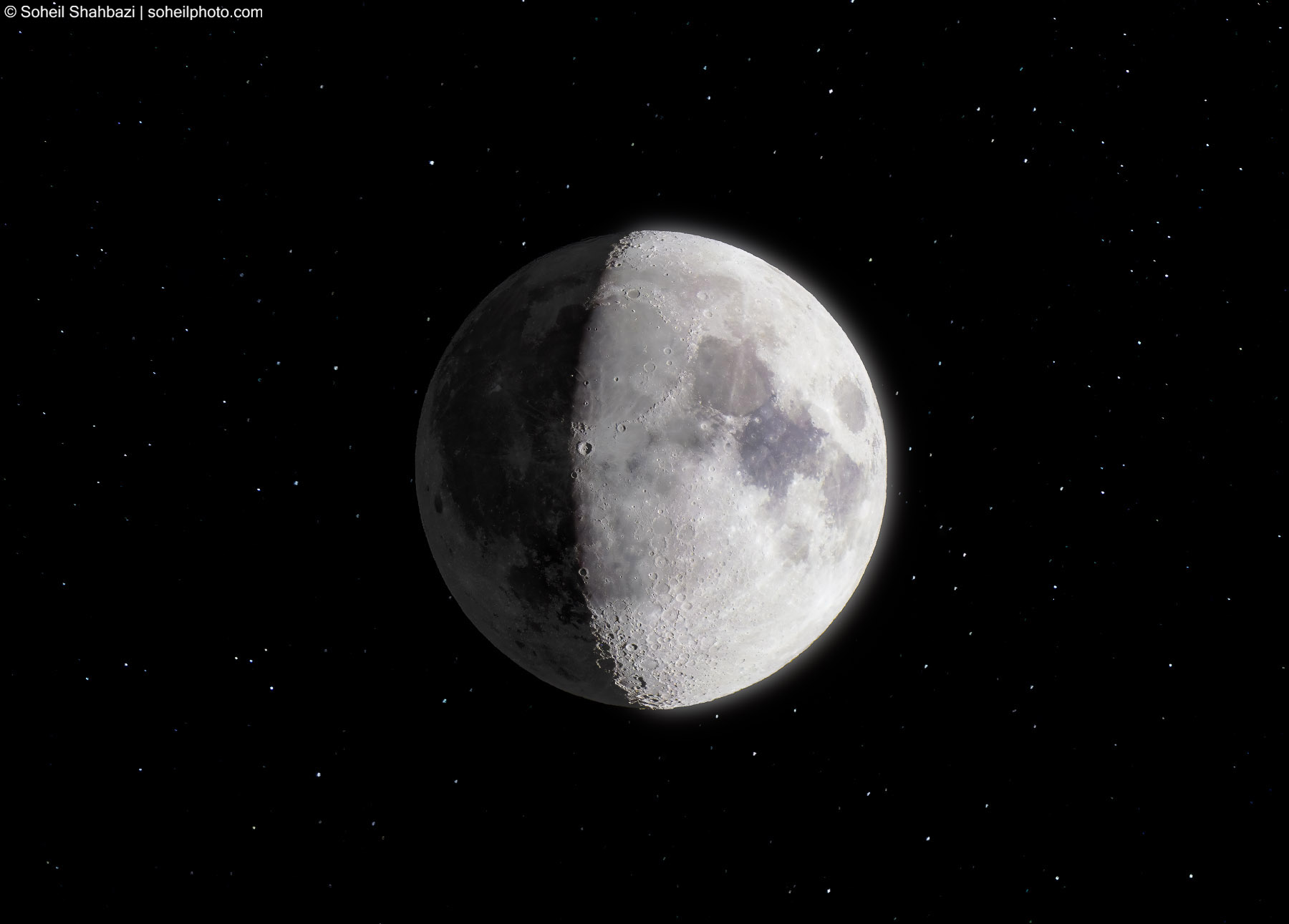 HDR moon