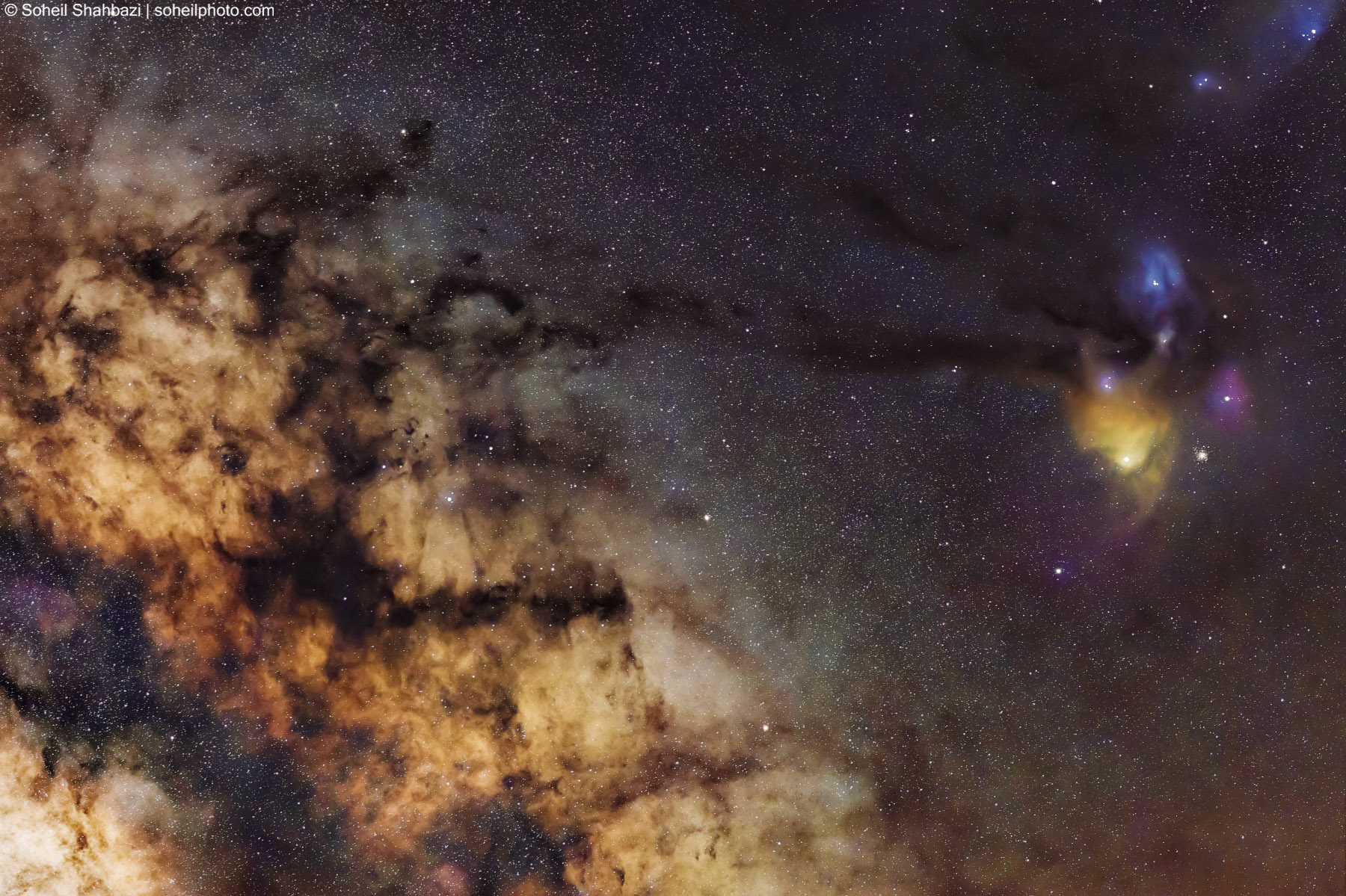 Photo of Antares taken by Soheil Shahbazi.